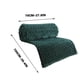 thumbnail image 3 of Manta de microfibra acanalada - manta súper suave y transpirable para todas las estaciones - 70x100cm/27.6x39.4 pulgadas - Color liso para sofá, cama, camping y decoración del hogar, 3 of 8
