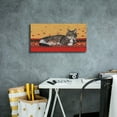 thumbnail image 4 of Epic Graffiti 'Sam On Patterned Rug' by Janet Pidoux, Canvas Wall Art, 24"x12", 4 of 8