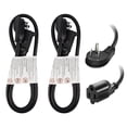 thumbnail image 1 of Cable de extensión de enchufe plano EP, 0,9 m, 16 AWG, 125 V, paquete de 2, 1 of 7