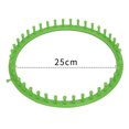 thumbnail image 4 of 4pcs Round Knitting Loom Set Plastic Scraf Hat Bags Maker Craft Knit Loom Tools Kit Random Color Workhe, 4 of 7