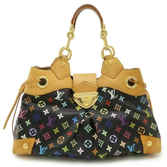 Pre-Owned LOUIS VUITTON Monogram Multicolore Ursula Tote Bag Shoulder Noir Black... (Good)