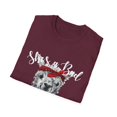 thumbnail image 4 of She's a Bad Momma Llama Gift For Her | Spirit Animal Llama Gifts | Mama Llama Unisex Softstyle T-Shirt, 4 of 4