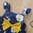 thumbnail image 5 of 5Y Little Girl Clothes 6 Years Little Girl Summer 2PCS Outfits Sleeveless Suspender Floral Top Yellow Shorts Set, 5 of 7
