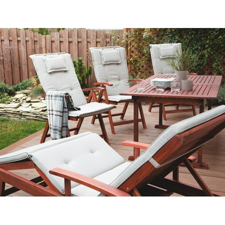 Garden Chair Cushion Light Gray Toscana Com