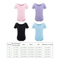 thumbnail image 4 of Ibtom Castle Girls Pink Cotton Polyester Breathable Leotard, 4 of 6