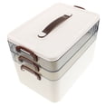 thumbnail image 2 of Shisuyan Large Capacity Medicine Storage Box Multi-Layer Household Medicine Organizer With Clear Compartments And Handle For Home Use Lockable Medical Supply Organizer, 2 of 8