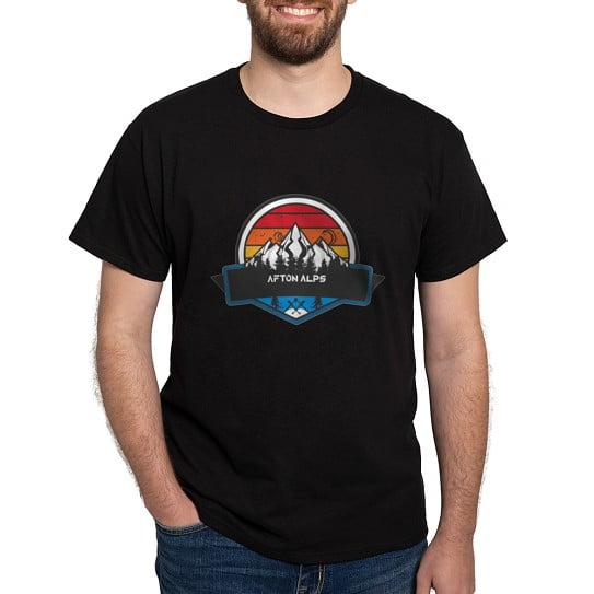 CafePress - Afton Alps Afton Minnesota T Shirt - Men's Classic Cotton T-Shirts