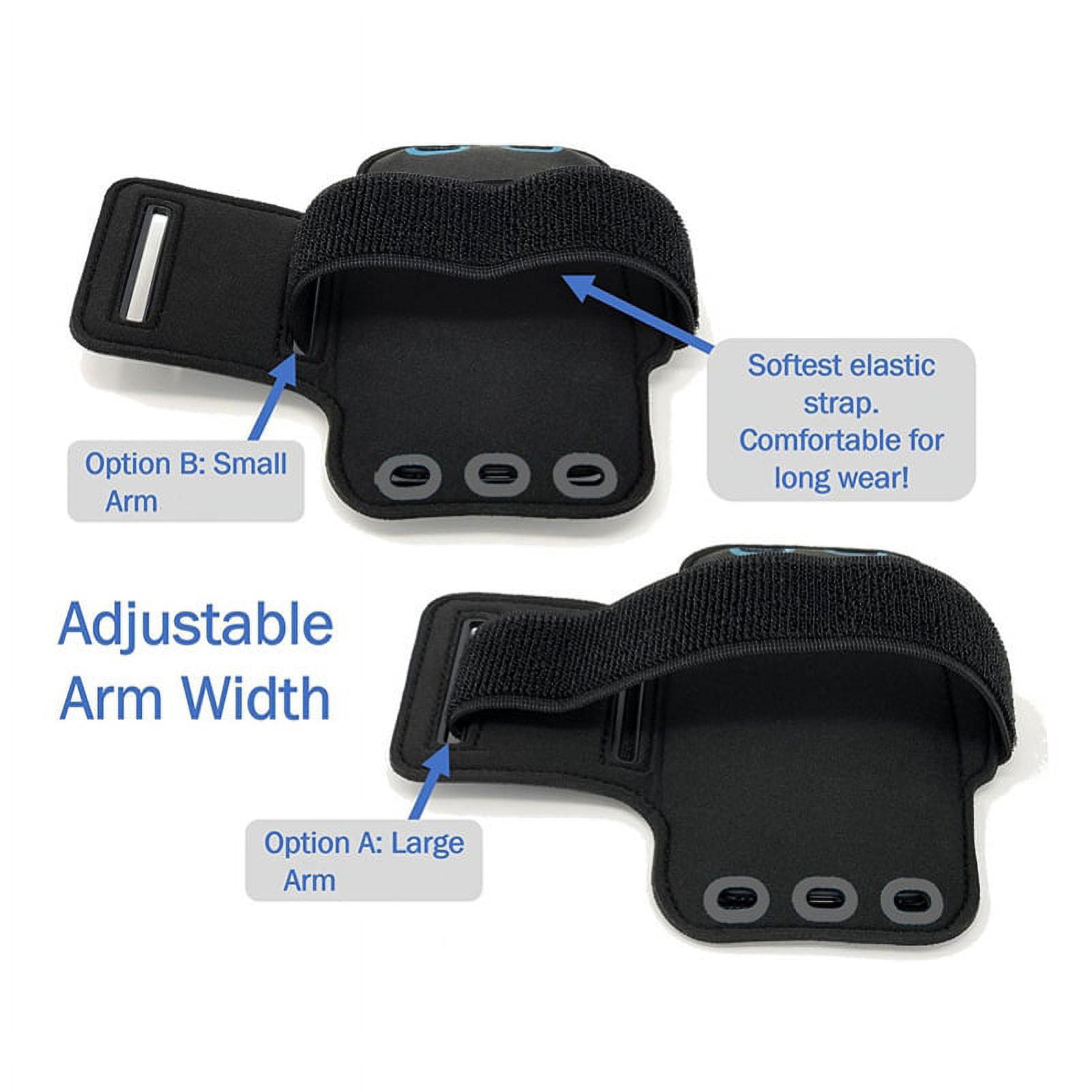 Sports Earphones Wireless Headphones w Sports Running Armband for Google Pixel 6 - With Microphone Folding Neckband, Gym Workout Case Cover A3Q Compatible With Google Pixel 6