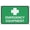 Warning Sign 3, variant on Emergency Exit Do Not Block Sign 8"x12", UV Ink Printed Aluminum Outdoor Sign, Durable Wall Decor for House Business Fire Safety Area, Indoor Use
