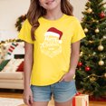 thumbnail image 2 of Ulanda Toddler Boys Girls Christmas Shirt Kids Xmas Tshirt Cotton Short Sleeve Tee Top 2-7 Years (Yellow, 9-10Years), 2 of 5