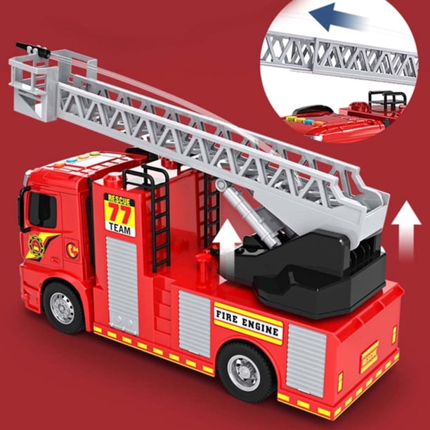 Tacobear Camion Pompier Jouet Enfant Grand Camion de Pompier 1:16 a Tacobear Camion Pompier Jouet Enfant Grand Camion de Pompier 1:16 a
