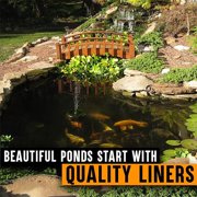 Firestone PondGard EPDM Pond Liner, 20'x20', 45 mil