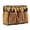 Beige, variant on Waxed Canvas Multi Pocket Tool Tote Bag Large Capacity Waterproof Gardening Tool Bag With Portable Handle for Gardener Electrician Contractor Repairman