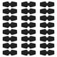 thumbnail image 1 of unbranded 100Ud Tarjetas Para Colgar Y Exhibir Joyas Collares En Color Negro Resistentes, 1 of 8