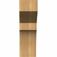 thumbnail image 2 of 5 1/2"W x 10"D x 18"H Monterey Smooth Corbel, Western Red Cedar, 2 of 9