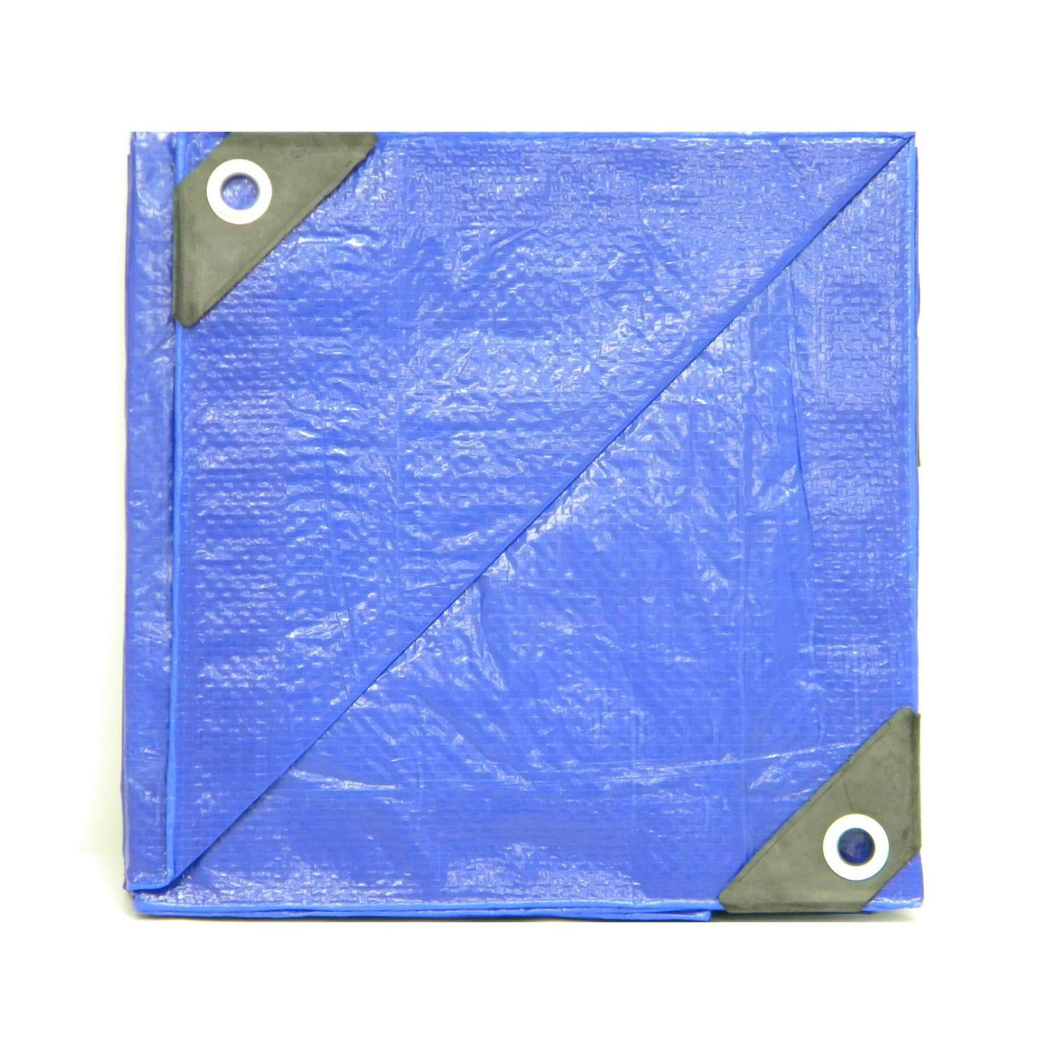 JobSmart Blue Tarp, 30 ft. x 50 ft.