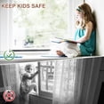 thumbnail image 3 of Barra de seguridad ajustable para puerta corrediza BeBecome 45-128 cm, 3 of 7