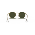 thumbnail image 5 of Ray-Ban Round Metal Sunglasses, Retro Round Eyeglasses with Case, Arista Gold/G-15 Green, Size 53, 5 of 7