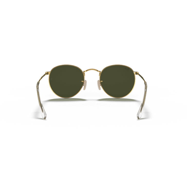 Ray-Ban, Round Metal RB3447 Sunglasses, Polished Arista Gold, G-15