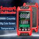 thumbnail image 4 of Multímetro Digital, Funda De Silicona Suave Continuidad Capacitancia Frecuencia Retroiluminación Pantalla LCD Probador De Voltaje De Corriente CA CC 9999 Cuentas Para Uso, 4 of 8