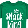 thumbnail image 3 of Instant Message - Snack King - Toddler & Youth Short Sleeve Graphic T-Shirt, 3 of 6