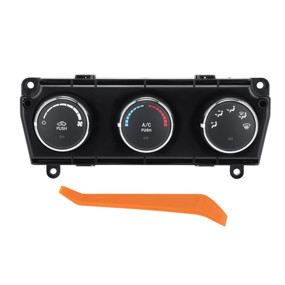 Unique Bargains 55111167 A/C Heater Climate Control Module for Jeep Wrangler 2011 2012 2013 2014 HVAC Control Switch Panel Replacement