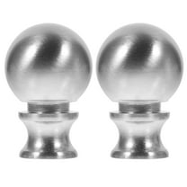 GARVALON 2Pcs Zinc Alloy Diy Lamp Finial Parts for Table and Floor Lamps