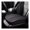 Black, variant on Adult Booster Car Seat Cushion, Car Seat Driver Height Boosts Mat, Non-Slip Auto Booster Seat Cushion, Wedge Memories Foam Pad for Driving Seat, 16.73*Inch