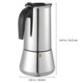 thumbnail image 2 of Stainless Steel Espresso Maker for Home Kitchen, 2 of 4