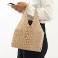 thumbnail image 3 of ZHIMAO Stretch Bag Bubble Bag Multifunctional Large Capacity Elastic Shopping Bag khaki, 3 of 9
