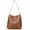 7613-Brown, variant on SENDEFN Women's Canvas Shoulder Bags Retro Casual Handbags Work Bag Tote Purses