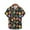Multicolor D, variant on SGFCWSX Men's Short Sleeve Hawaiian Shirt Button Down, Easter Egg Print Stylish Summer Vacation Outfit Multicolor Size XL