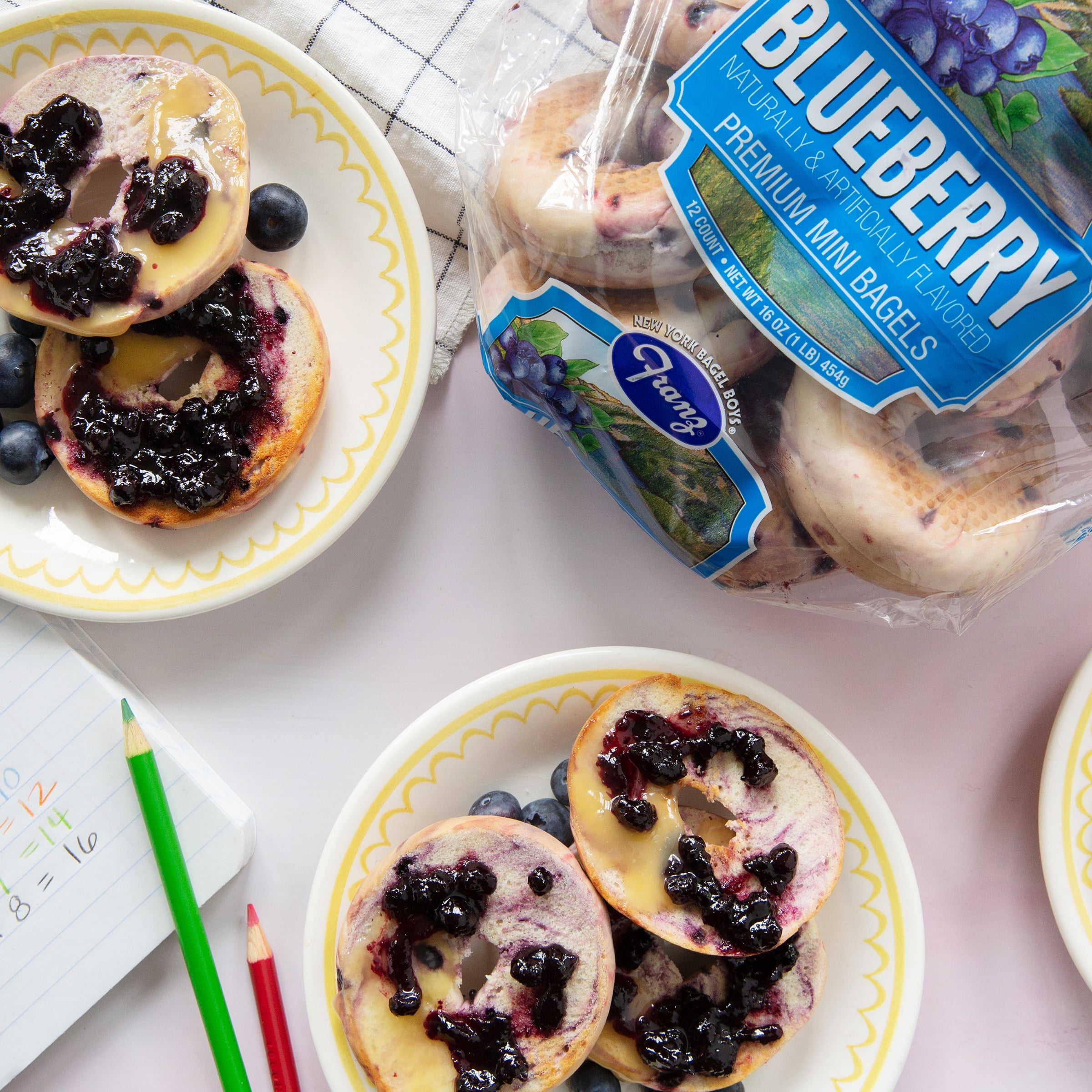 Franz Mini Blueberry Bagels 12ct 16oz