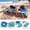2Pcs, variant on 3-in-1 Backpack Beach Chair for Adults Lightweight Folding Lounger with Face Hole Adjustable and striped pack of 1 White Green Blue Cyan
