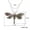 Dragonfly, variant on skull Necklace Chain Dragonfly Heart Gear Steampunk Bronze gothic Gift-Dragonfly