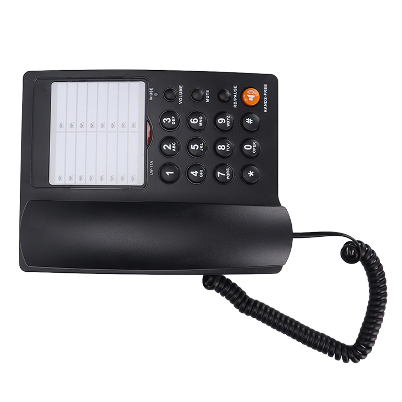Desktop Corded Telephone, Multifunction Dual Interface Hotel Telephone