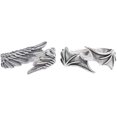thumbnail image 1 of Yazoeia Angel and Demon Wings, Couple's Ring Personalised Rings, Open Rings, Girlfriend's Gift CJB12-74348, 1 of 6