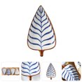 thumbnail image 4 of MasteelfCA Leaf Shape Snack Dish Sauce Plate Seasoning Plates Household Mini Tableware, 4 of 7