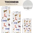 thumbnail image 4 of Dachshund Sport Kitchen Rugs Sets Of 3,Kitchen Runner Rugs Non Skid Washable,Decorative Kitchen Floor Mats for Kitchen,Sink,Laundry,17"x30"+ 17"x47" + 17"x59", 4 of 6
