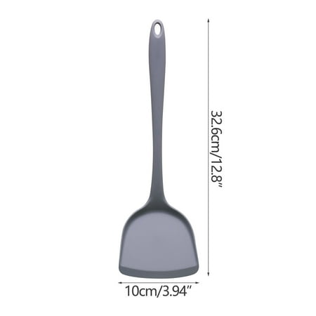 

Kitchen Set Kitchen Necessities Kitchen Essentials Food Grade Silicone Cooking Spatula Frying Spoon Kitchen Non-stick Silicone Spatula Frying Spatula Gray
