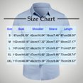 thumbnail image 2 of Cameland Chemise Habillée pour Hommes Couleur Unie Manches Courtes Sans Plis Coupe Régulière Extensible Boutonnée, 2 of 6