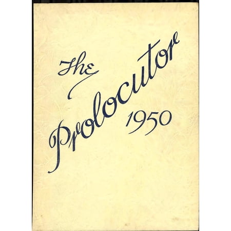 (Custom Reprint) Yearbook: 1950 Duke University School of Law - Prolocutor Yearbook (Durham, NC)