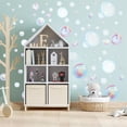 thumbnail image 4 of 2 Sheets Wall Stickers Bubble Wall Decals Removable Bubble Stickers Ocean Theme Bubble Decals Wall Stickers DIY Decor for Living Room Bedroom Bathroom Party Decoration,Topboutique, 4 of 7
