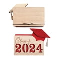 thumbnail image 2 of ¡Gran oferta! Tarjetero para graduados 2024, caja de madera para tarjetas de graduación, estuche para múltiples tarjetas, estuche organizador para tarjetas de graduación, 2 of 3