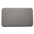 thumbnail image 1 of 3 x 5 Pi. Dessus en Cuir Anti-Fatigue Rectangulaire Mat&44; Gris, 1 of 1