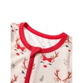 thumbnail image 4 of ATAIKU Christmas Baby Boys Girls Bamboo Viscose Footies, Infant Convertible Pajamas, 2-Way Zipper Sleeper for Baby 3-24M, 4 of 9