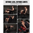 thumbnail image 6 of Mikolo NOVA™ Leg Extension and Curl Machine, Adjustable Leg Curl Machine for Home Gym, Seated Leg Extension and Lying Leg URL Machine with 1:1 Resistance System with 230LB Weight Plates, 6 of 15