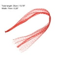 thumbnail image 2 of Uxcell Watermelon Nets Hanging Melon Hammocks Reusable Fruit Net Bag for Garden 50 Pack Red 13.78 Inch, 2 of 6