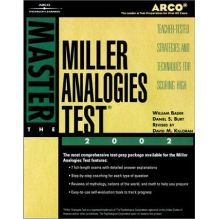 Master the Miller Analogies Test 2002 [Paperback - Used]