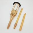 thumbnail image 3 of Eco-Friendly Bamboo Solar Torch Light with 12 Lighting Modes - IP44 Weatherproof Flame Lamp, 6-12H Continuous Lighting, Detachable Design for Easy Installation & Maintenance, Factory Direct Hexagonal, 3 of 6